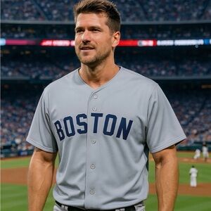 Boston Gray Men's Baseball Jersey